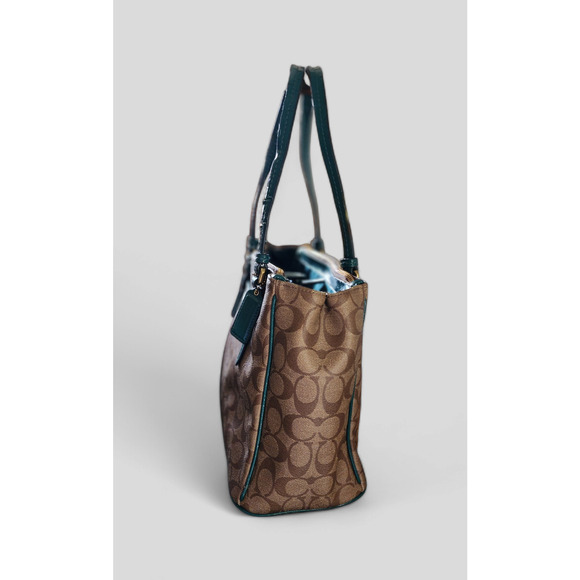 Peyton Signature Jordan double zip Carry-All (COACH F24603) - Picture 13 of 13